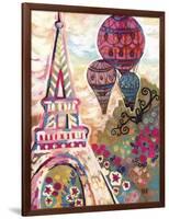 Ballons Sur Paris-Natasha Wescoat-Framed Premium Giclee Print