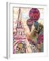 Ballons Sur Paris-Natasha Wescoat-Framed Giclee Print