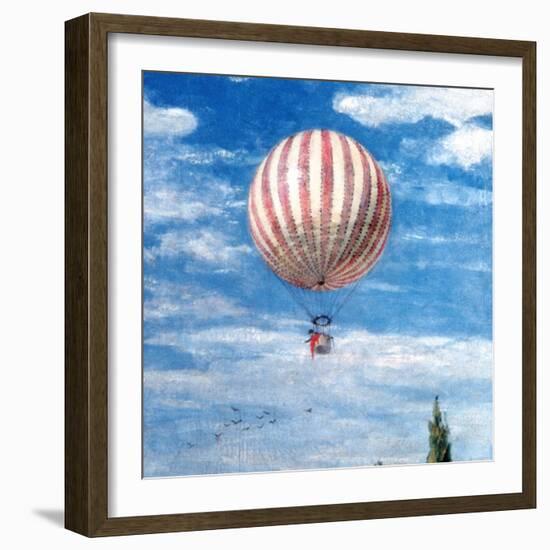 Balloon, 1878-Pal Szinyei Merse-Framed Giclee Print