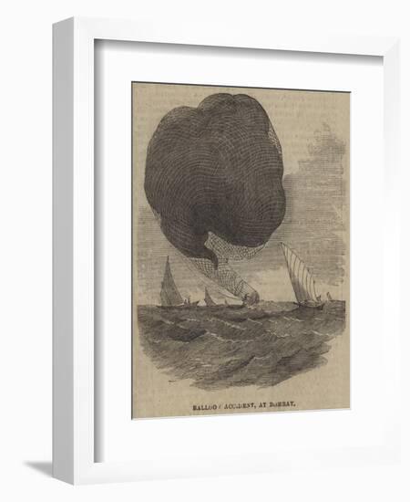 Balloon Accident, at Bombay-null-Framed Giclee Print