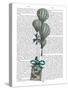 Balloon and Bird Cage 2-Fab Funky-Stretched Canvas