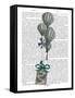 Balloon and Bird Cage 2-Fab Funky-Framed Stretched Canvas