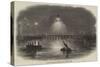 Balloon and Display of Fireworks, from Vauxhall Gardens-null-Stretched Canvas