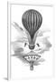 Balloon And Parachute-Science, Industry and Business Library-Framed Photographic Print