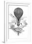 Balloon And Parachute-Science, Industry and Business Library-Framed Photographic Print