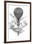 Balloon And Parachute-Science, Industry and Business Library-Framed Photographic Print