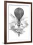 Balloon And Parachute-Science, Industry and Business Library-Framed Photographic Print