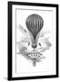 Balloon And Parachute-Science, Industry and Business Library-Framed Photographic Print