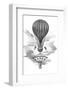 Balloon And Parachute-Science, Industry and Business Library-Framed Photographic Print