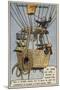 Balloon Ascent to 10,000 Metres by Glaisher and Coxwell, 1862-null-Mounted Giclee Print