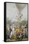 Balloon Ascent-Frederik Hendrik Kaemmerer-Framed Stretched Canvas