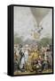 Balloon Ascent-Frederik Hendrik Kaemmerer-Framed Stretched Canvas