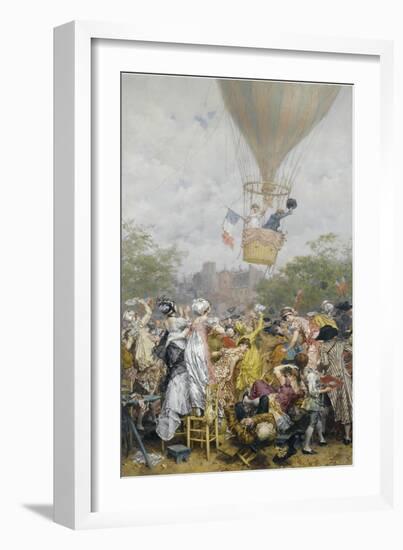 Balloon Ascent-Frederik Hendrik Kaemmerer-Framed Giclee Print