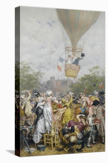 Balloon Ascent-Frederik Hendrik Kaemmerer-Stretched Canvas
