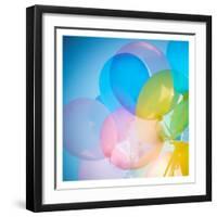 Balloon Balloons 1-Sonia Quintero-Framed Art Print