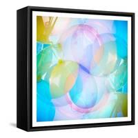 Balloon Balloons 2-Sonia Quintero-Framed Stretched Canvas