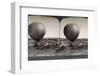 Balloon Corps on Ground Soon to Ascend-null-Framed Photographic Print