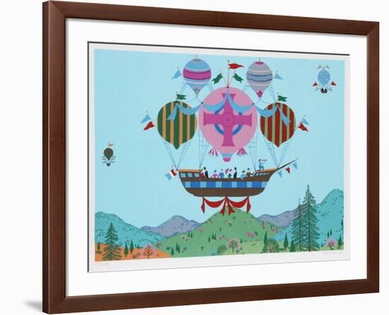 Balloon Cruise-Jack Hofflander-Framed Limited Edition