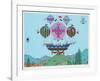 Balloon Cruise-Jack Hofflander-Framed Limited Edition