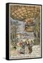 Balloon Flight of Andreani, Milan, 1784-null-Framed Stretched Canvas