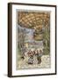 Balloon Flight of Andreani, Milan, 1784-null-Framed Giclee Print