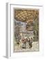 Balloon Flight of Andreani, Milan, 1784-null-Framed Giclee Print