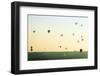 Balloon Flight over Goreme, Goreme, Cappadocia, Anatolia, Turkey-Christian Kober-Framed Photographic Print