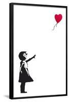 Balloon Girl Banksy-null-Framed Poster