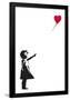Balloon Girl Banksy-null-Framed Poster