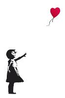 Balloon Girl Banksy-null-Lamina Framed Poster