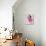 Balloon Girl Pink-Carla Martell-Premium Giclee Print displayed on a wall