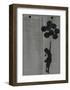 Balloon girl-Banksy-Framed Art Print