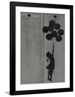 Balloon girl-Banksy-Framed Giclee Print