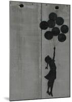 Balloon girl-Banksy-Mounted Giclee Print