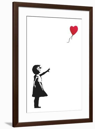 Balloon Girl-Banksy-Framed Art Print