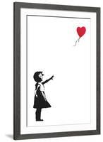 Balloon Girl-Banksy-Framed Art Print