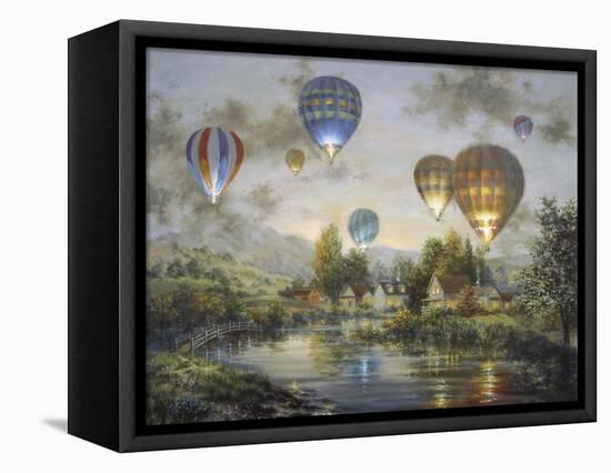Balloon Glow-Nicky Boehme-Framed Stretched Canvas