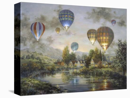 Balloon Glow-Nicky Boehme-Stretched Canvas