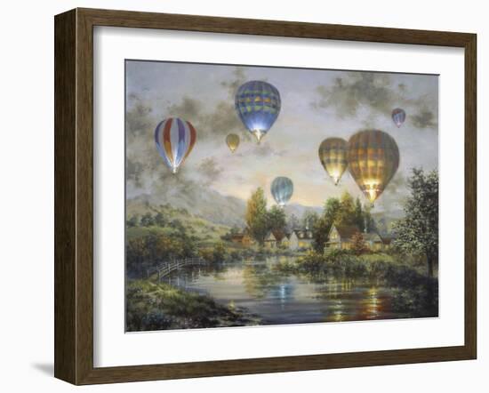 Balloon Glow-Nicky Boehme-Framed Giclee Print