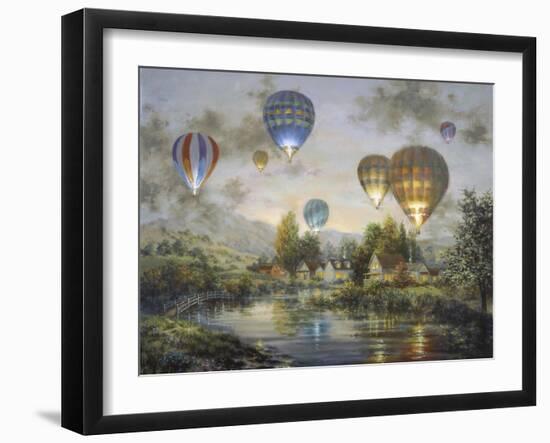 Balloon Glow-Nicky Boehme-Framed Giclee Print