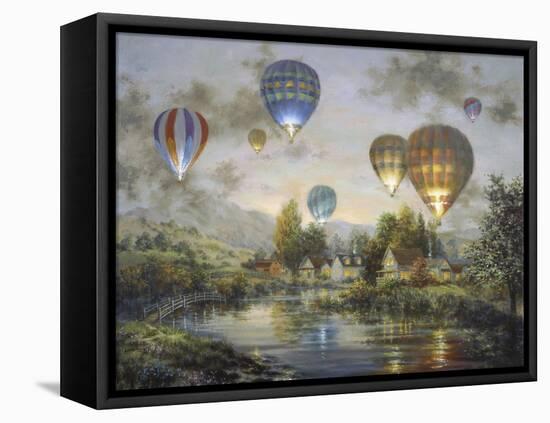 Balloon Glow-Nicky Boehme-Framed Stretched Canvas