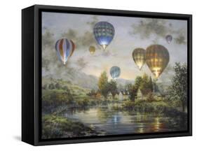 Balloon Glow-Nicky Boehme-Framed Stretched Canvas