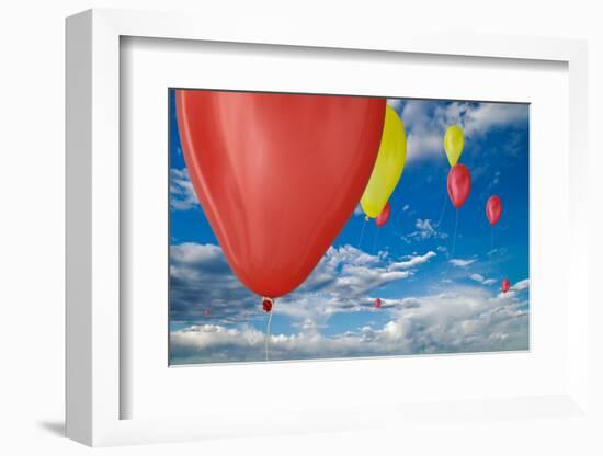 Balloon Launch-Steve Gadomski-Framed Photographic Print