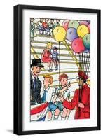 Balloon Man-Julia Letheld Hahn-Framed Art Print