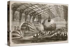 Balloon Manufactory-French-Stretched Canvas