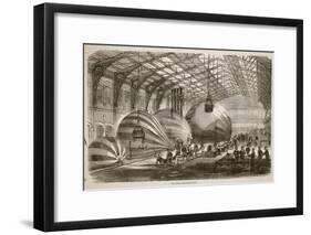 Balloon Manufactory-French-Framed Giclee Print