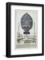 Balloon of de Rozier and d'Arlandes Makes Its First Manned Ascent-null-Framed Photographic Print