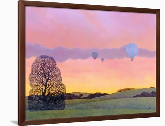 Balloon Race, 2004-Ann Brain-Framed Giclee Print