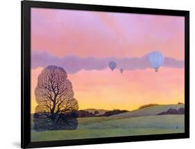 Balloon Race, 2004-Ann Brain-Framed Giclee Print