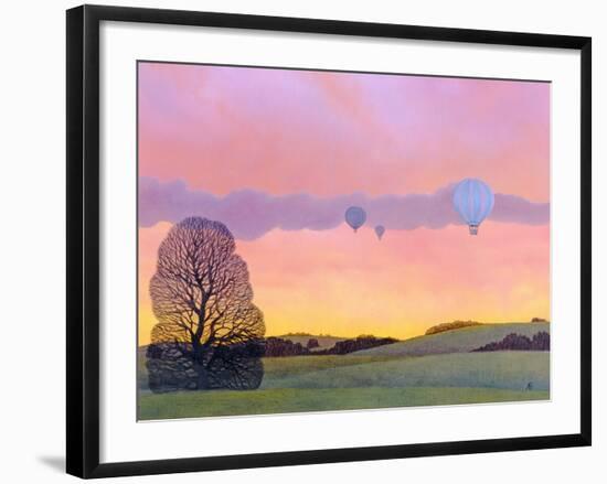 Balloon Race, 2004-Ann Brain-Framed Giclee Print